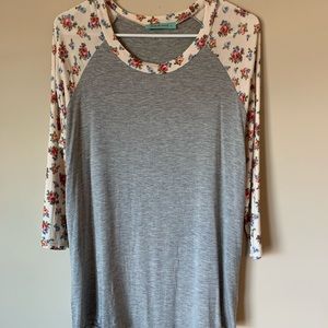 Chris & carol baseball tee